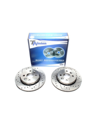 set dischi freno sportivi  ant. per Kia Shuma II / Shuma II notchback (Cod. T-EVOBS2872P)