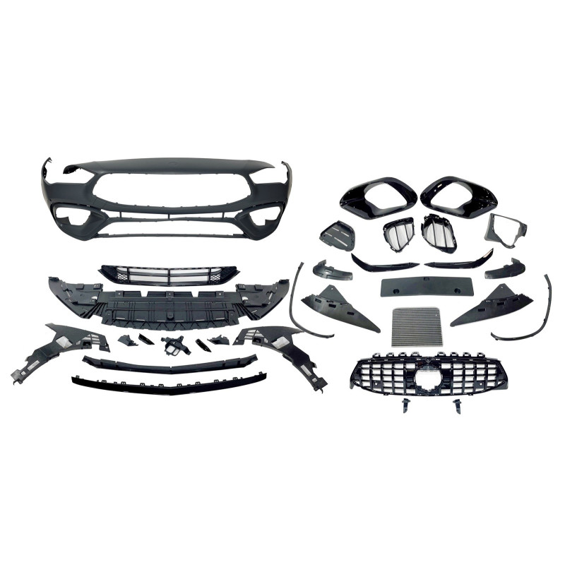 Paraurti Anteriore Mercedes W118 / C118 CLA 2023+ Sedan/Shooting Brake Look A45 (Cod. E-TCM04240433)