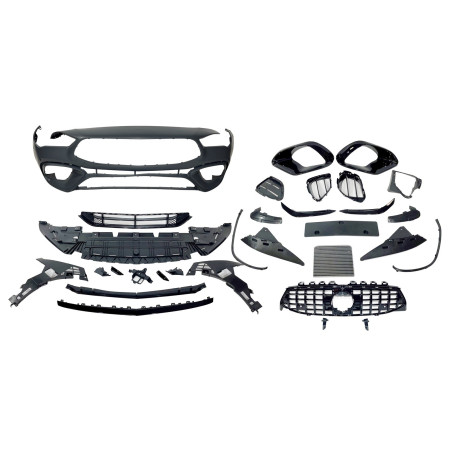 Paraurti Anteriore Mercedes W118 / C118 CLA 2023+ Sedan/Shooting Brake Look A45 (Cod. E-TCM04240433)
