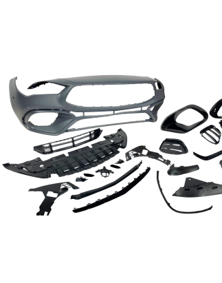 Paraurti Anteriore Mercedes W118 / C118 CLA 2023+ Sedan/Shooting Brake Look A45 (Cod. E-TCM04240433)