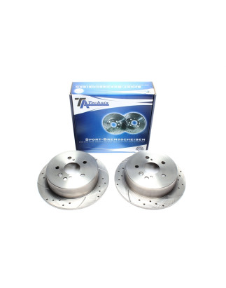 set dischi freno sportivi  post. per Lexus RX (Cod. T-EVOBS1629P)