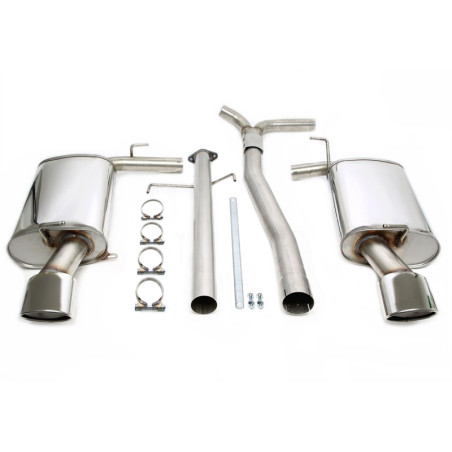 sistema di scarico  1x90x120mm  per Mazda 6 MPS Turbo  GG (Cod. T-02MA001-25D)