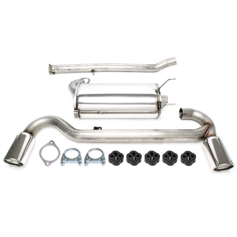 sistema di scarico  1x90mm  per Mazda MX-5 I  NA (Cod. T-02MA002-10D)