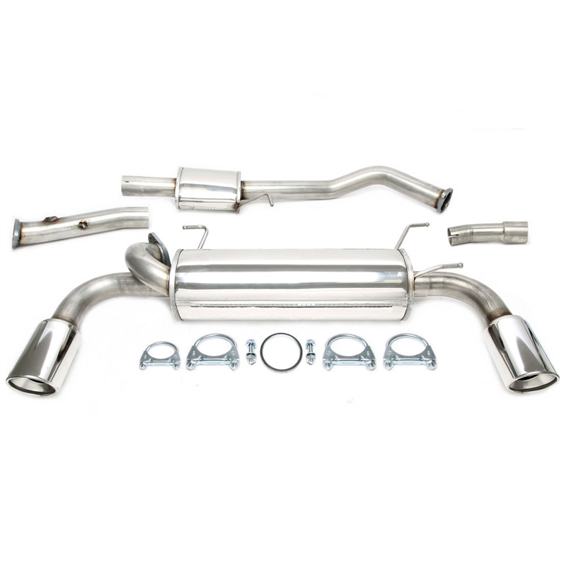 sistema di scarico  1x100mm  per Mazda MX-5  NB (Cod. T-02MA005-10D)