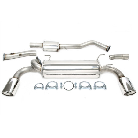 sistema di scarico  1x100mm  per Mazda MX-5  NB (Cod. T-02MA005-10D)