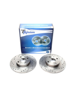 set dischi freno sportivi  post. per Mazda 323 F VI / 323 S VI (Cod. T-EVOBS1354P)