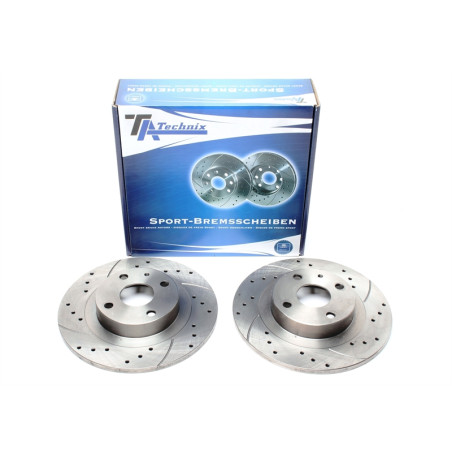 set dischi freno sportivi  post. per Mazda 323 F VI / 323 S VI (Cod. T-EVOBS1354P)