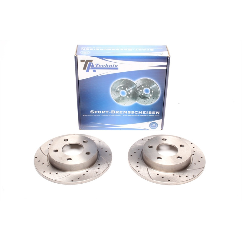 set dischi freno sportivi  post. per Mazda 3 (Cod. T-EVOBS1437P)