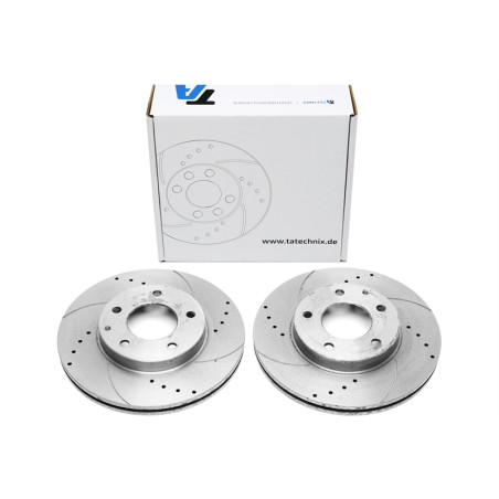 set dischi freno sportivi  ant. per Mazda 323F-V (BA) (Cod. T-EVOBS20392P)