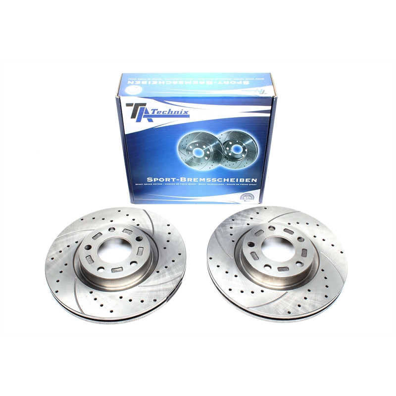 set dischi freno sportivi  ant. per Mazda 3 / 3 Notchback / Mazda 5 (Cod. T-EVOBS2964P)