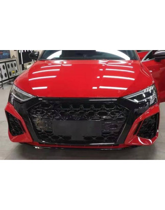 Paraurti Anteriore Audi A3 Sedan / Sportback 2021+ Look RS3 Spoiler Anteriore (Cod. E-TCA02690332)