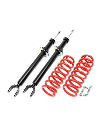 sospensioni sportive  ant. 45mm +biellette  post. (Airmatic)per Mercedes Benz E-Class S213 (Cod. T-*