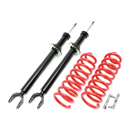 sospensioni sportive  ant. 30mm +biellette  post. (Airmatic)per Mercedes Benz E-Class S213 (Cod. T-*