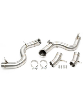 Downpipe tranne convertitore cataliticoper Mercedes Benz S-Class AMG S63 W222 -engine code M177 (Cod