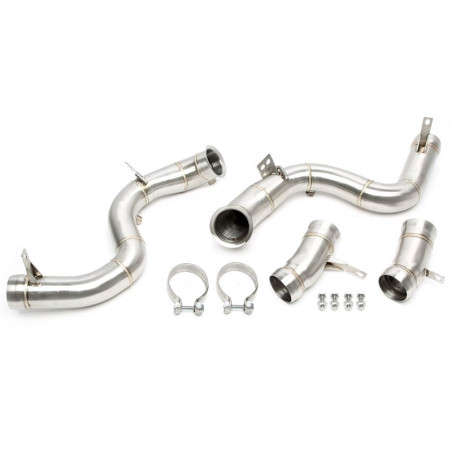 Downpipe tranne convertitore cataliticoper Mercedes Benz S-Class AMG S63 W222 -engine code M177 (Cod