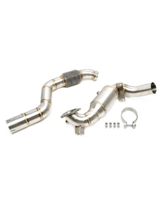 Downpipe con convertitore catalitico Mercedes Benz A-Class W176, CLA-Class Coupe+Shooting Brake C...