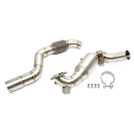 Downpipe con convertitore catalitico Mercedes Benz A-Class W176, CLA-Class Coupe+Shooting Brake C...