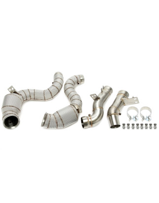Downpipe con protezione termica and convertitore catalitico + OPFper Mercedes Benz GLE Class AMG... 