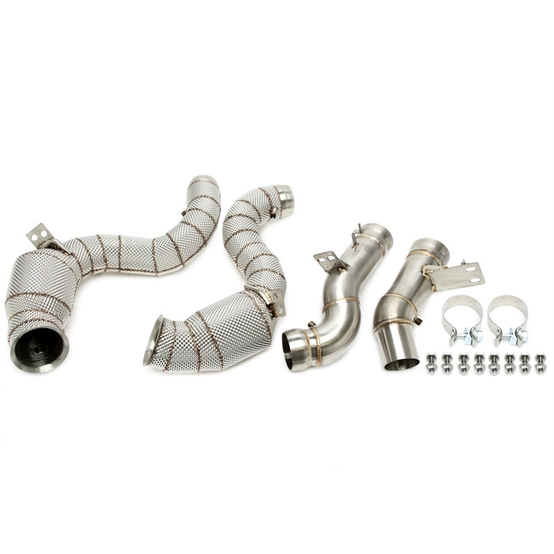 Downpipe con protezione termica and convertitore catalitico + OPFper Mercedes Benz GLE Class AMG... 