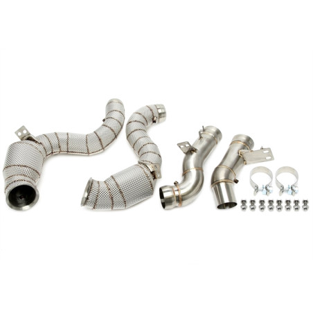 Downpipe con protezione termica and convertitore catalitico + OPFper Mercedes Benz GLE Class AMG... 