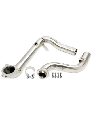 Downpipe tranne convertitore catalitico Mercedes Benz A-Class AMG A35-GPF models W177 - engine co...