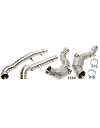 Downpipe con protezione termica and convertitore catalitico + OPFper Mercedes AMG GT GTS/GTC/GTR... 