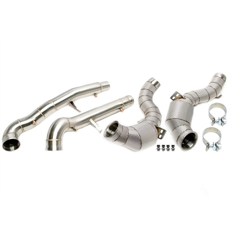 Downpipe con protezione termica and convertitore catalitico + OPFper Mercedes AMG GT GTS/GTC/GTR... 