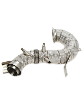 Downpipe con protezione termica tranne convertitore cataliticoper Mercedes AMG GT GT43/GT53 X290,...