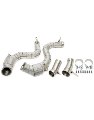 Downpipe con protezione termica and convertitore catalitico Mercedes Benz S-Class AMG S63 W222 -... 