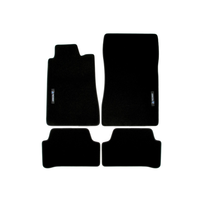 Set tappeti per auto con Logo per Mercedes Benz C-Class  W202/S202 (Cod. T-34MB01)