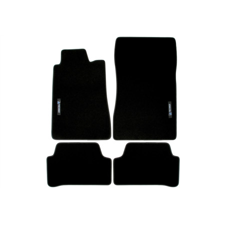 Set tappeti per auto con Logo per Mercedes Benz C-Class  W202/S202 (Cod. T-34MB01)