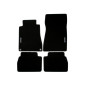 Set tappeti per auto con Logo per Mercedes Benz 190  W201 (Cod. T-34MB03)