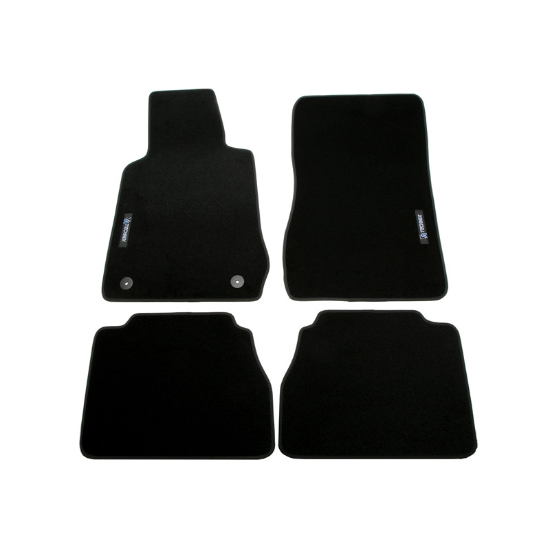 Set tappeti per auto con Logo per Mercedes Benz E-Class  W210/S210 (Cod. T-34MB06)