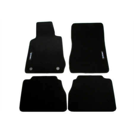 Set tappeti per auto con Logo per Mercedes Benz E-Class  W210/S210 (Cod. T-34MB06)