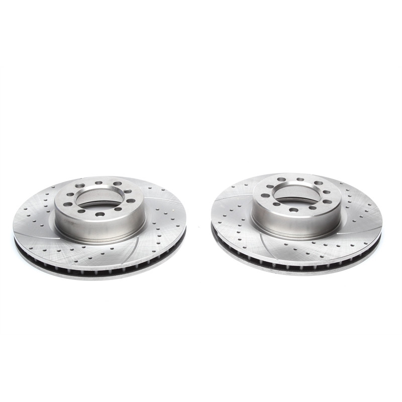 set dischi freno sportivi  ant. per Mercedes Benz S-Class W126/C126 (Cod. T-EVOBS2048P)