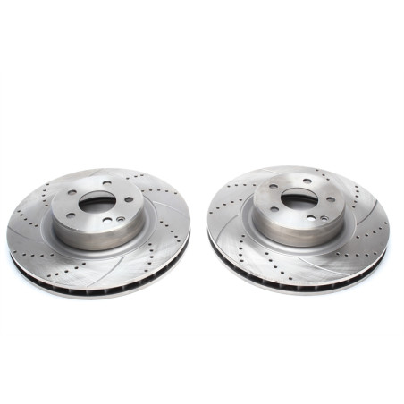 set dischi freno sportivi  ant. per Mercedes Benz S-Class W220/C215 (Cod. T-EVOBS2844P)