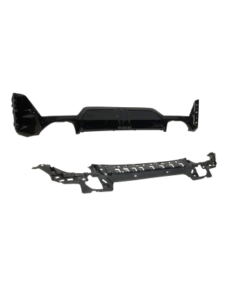 Diffusore Posteriore BMW G20 / G21 LCI Look M Performance Nero lucido (Cod. E-TCBG225)
