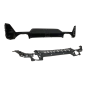 Diffusore Posteriore BMW G20 / G21 LCI Look M Performance Nero lucido (Cod. E-TCBG225)