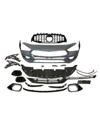 Paraurti Anteriore Mercedes W118 / C118 CLA Sedan/Shooting Brake Look A45S (Cod. E-TCM11850346)