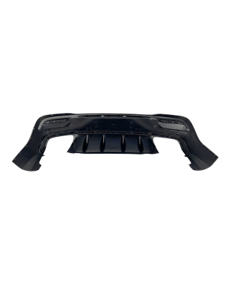 Diffusore Posteriore Mercedes C167 GLE 2020 Terminali Look E53 Black (Cod. E-TCM03701)