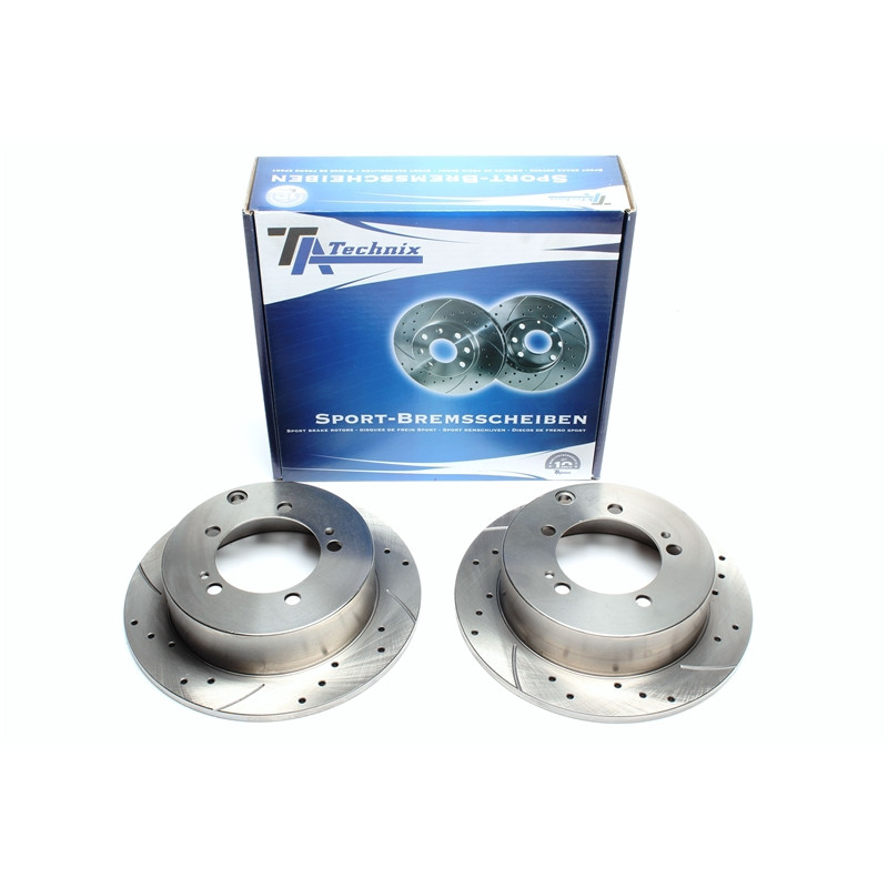 set dischi freno sportivi  post. per Mitsubishi Pajero II Canvas / Pajero Pinin (Cod. T-EVOBS1683P)