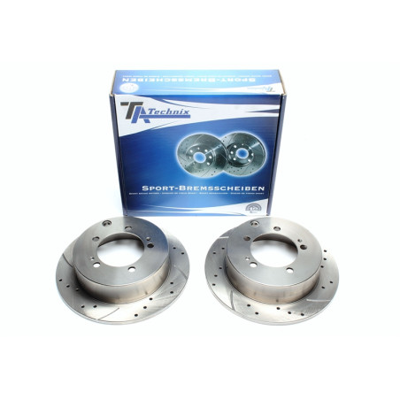 set dischi freno sportivi  post. per Mitsubishi Pajero II Canvas / Pajero Pinin (Cod. T-EVOBS1683P)