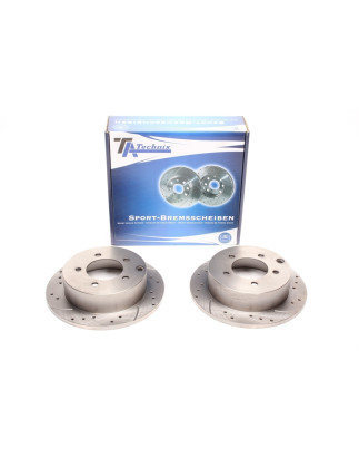 set dischi freno sportivi  post. per Mitsubishi Lancer Sportback / Lancer Notchback (Cod. T-EVOBS181