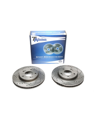 set dischi freno sportivi  ant. per Mitsubishi Lancer Notchback / Lancer Estate / Space Runner (Cod.