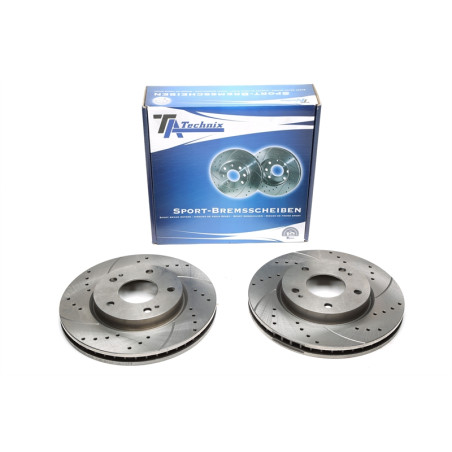 set dischi freno sportivi  ant. per Mitsubishi Lancer Notchback / Lancer Estate / Space Runner (Cod.