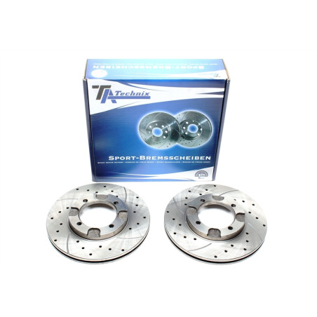 set dischi freno sportivi  ant. Mitsubishi Cordia / Colt I-III / Galant III / Lancer II+III /... (Co