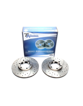 set dischi freno sportivi  ant. per Mitsubishi Pajero I / Pajero I Canvas Top (Cod. T-EVOBS2130P)