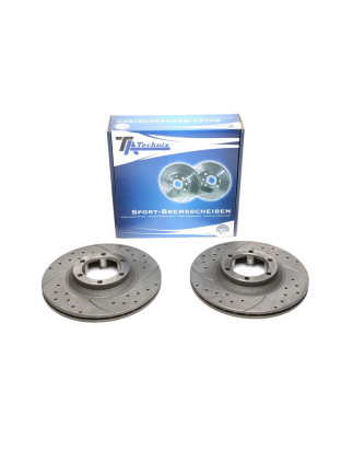 set dischi freno sportivi  ant. per Mitsubishi Pajero I / Pajero I Canvas (Cod. T-EVOBS2350P)