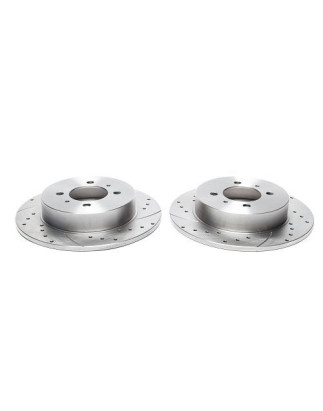 set dischi freno sportivi  post. per Nissan 100NX / Almera / Sunny (Cod. T-EVOBS1125P)