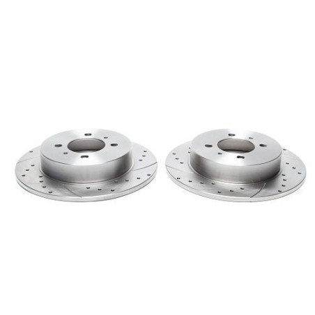 set dischi freno sportivi  post. per Nissan 100NX / Almera / Sunny (Cod. T-EVOBS1125P)